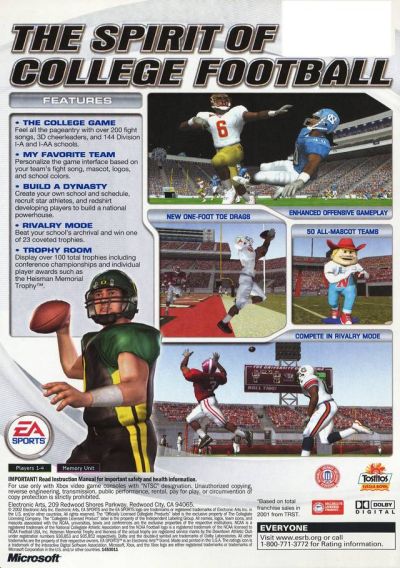 NCAA Football 2003 (USA)